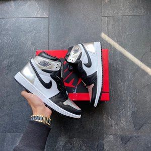 Nike Air Jordan 1 High White Black University Bl